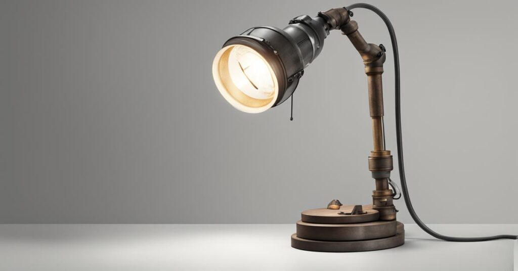 Jak zrobić lampę industrialną: krok po kroku tutorial do salonu z belką i siatką