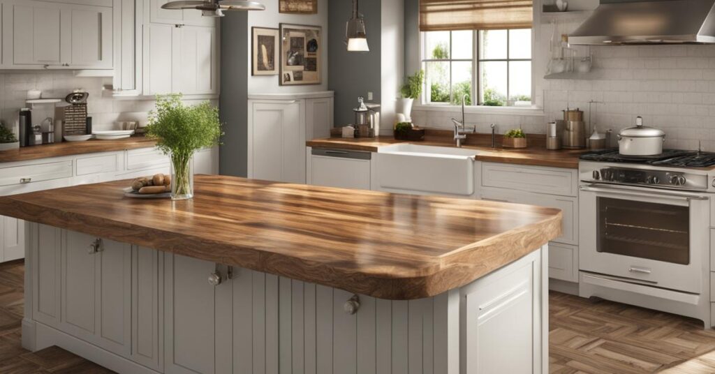 Wystrój kuchennego blatu: modne aranżacje drewnianych blatów w kuchni
