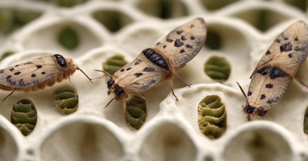 Larwy moli na suficie: Skuteczne sposoby na pozbycie się larw i ich gniazd