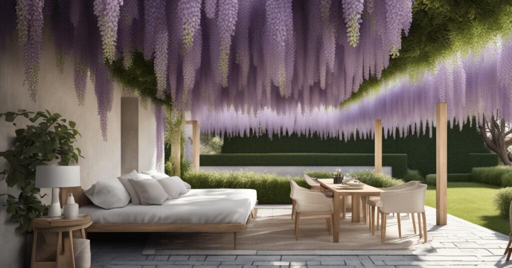 Glicynia na tarasie: Uprawa i pielęgnacja pnączy w donicach i na balkonie