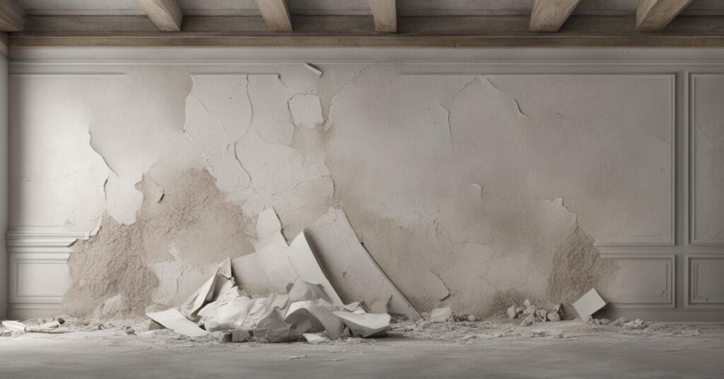 Spadł tynk z sufitu – jak zapobiec odpadającemu tynkowi w domu?